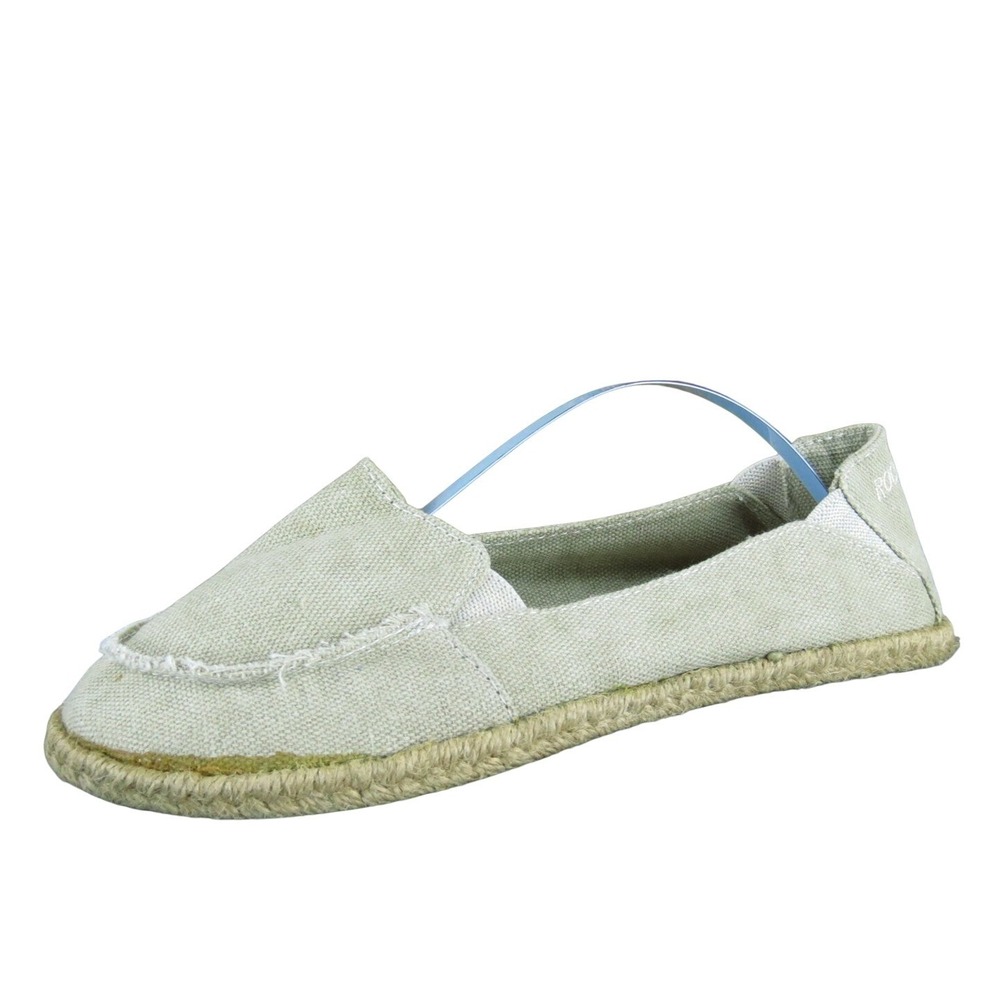 Rocket Dog Women's Espadrille Beige Fabric Sz 7.5 Medium Gently Used 2025